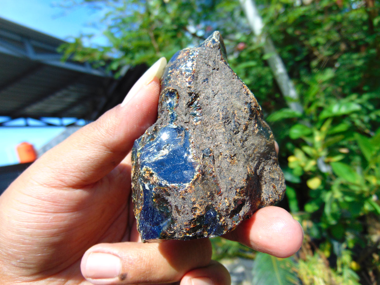 62 gram Rough Raw Indonesian Blue Amber for Healing RBM23