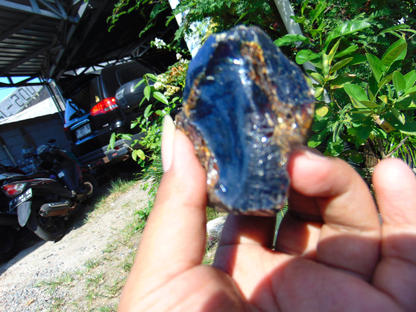 62 gram Rough Raw Indonesian Blue Amber for Healing RBM23