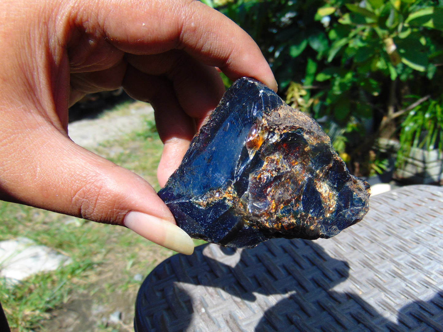 62 gram Rough Raw Indonesian Blue Amber for Healing RBM23