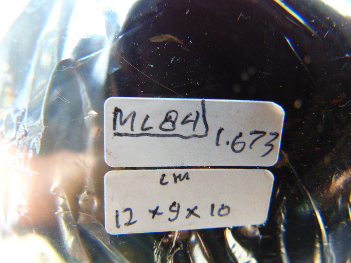 1673 gram Full polished Indonesian Dark Green Blue Amber for Healing ML84