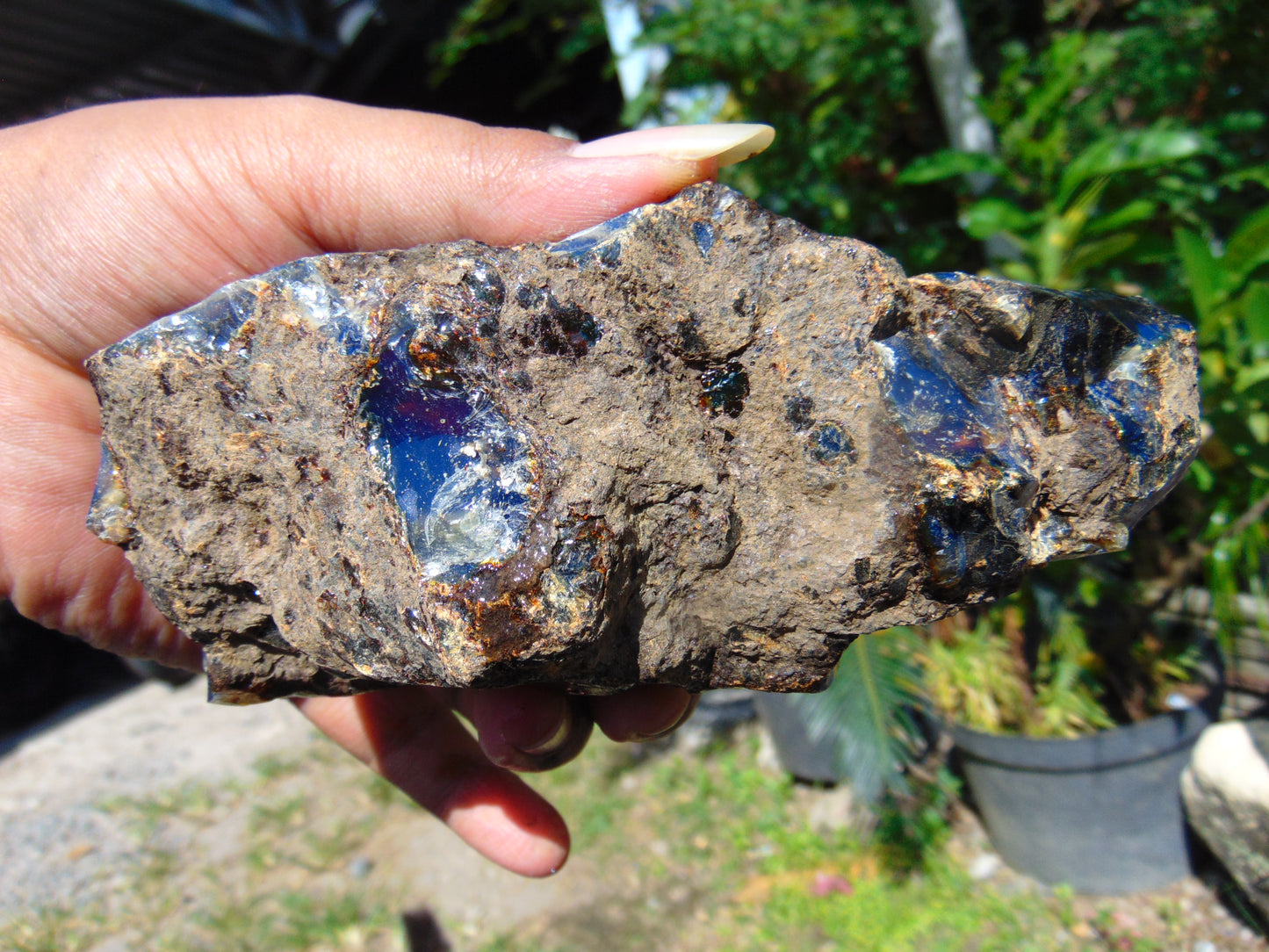 190 gram Rough Raw Indonesian Blue Amber for Healing RBM69