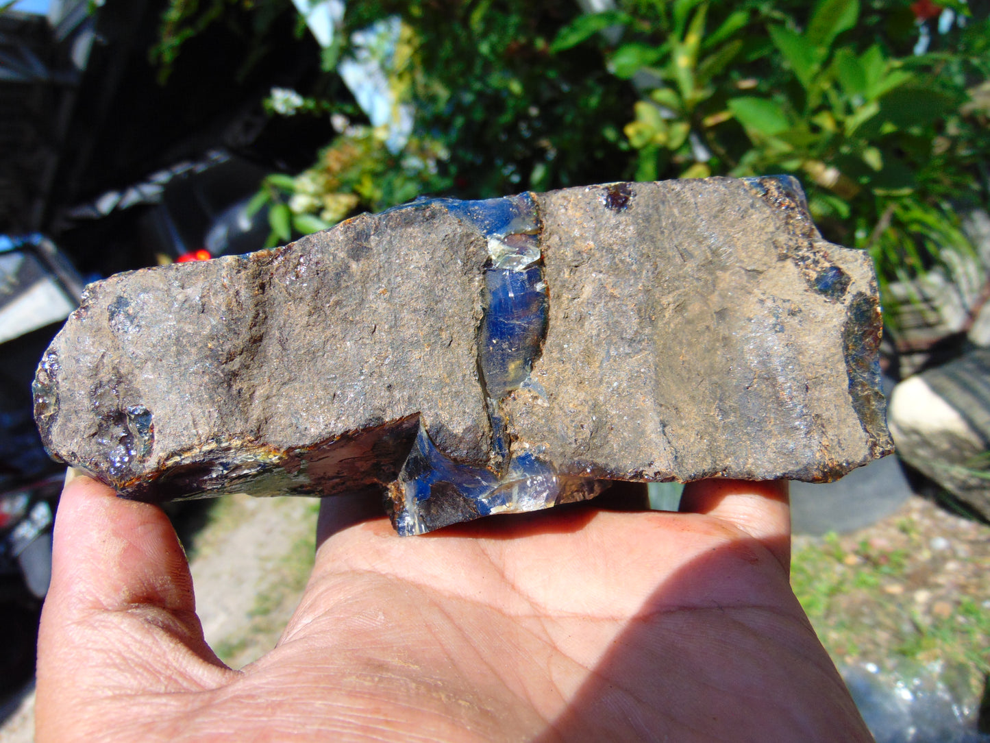190 gram Rough Raw Indonesian Blue Amber for Healing RBM69