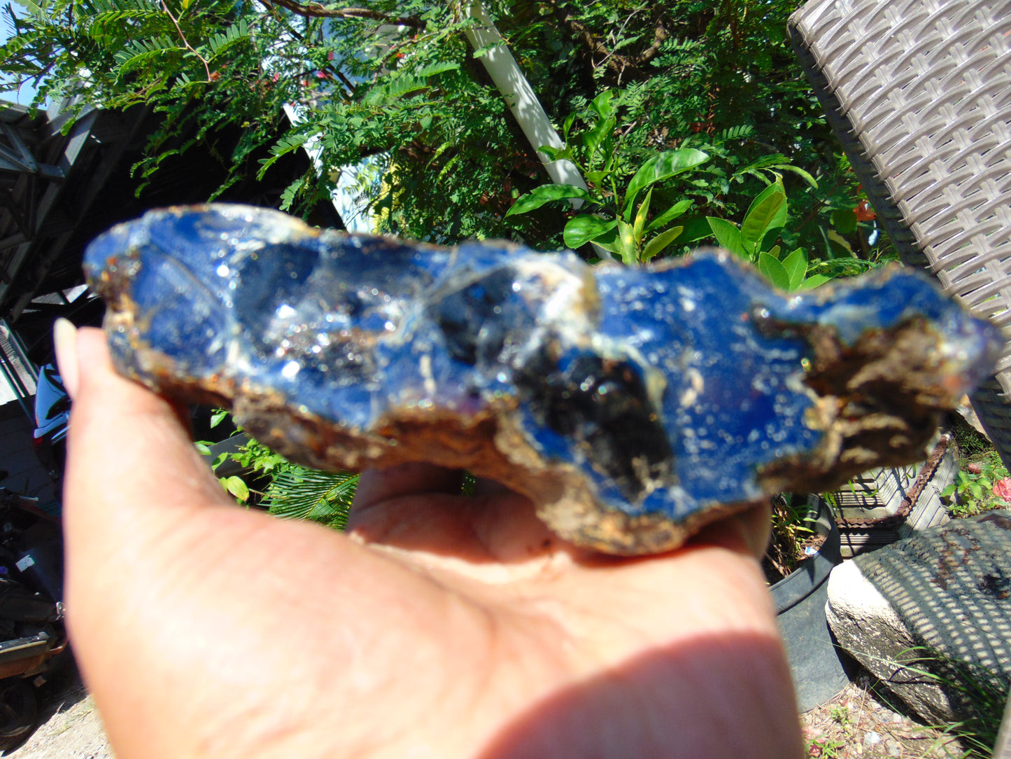 190 gram Rough Raw Indonesian Blue Amber for Healing RBM69