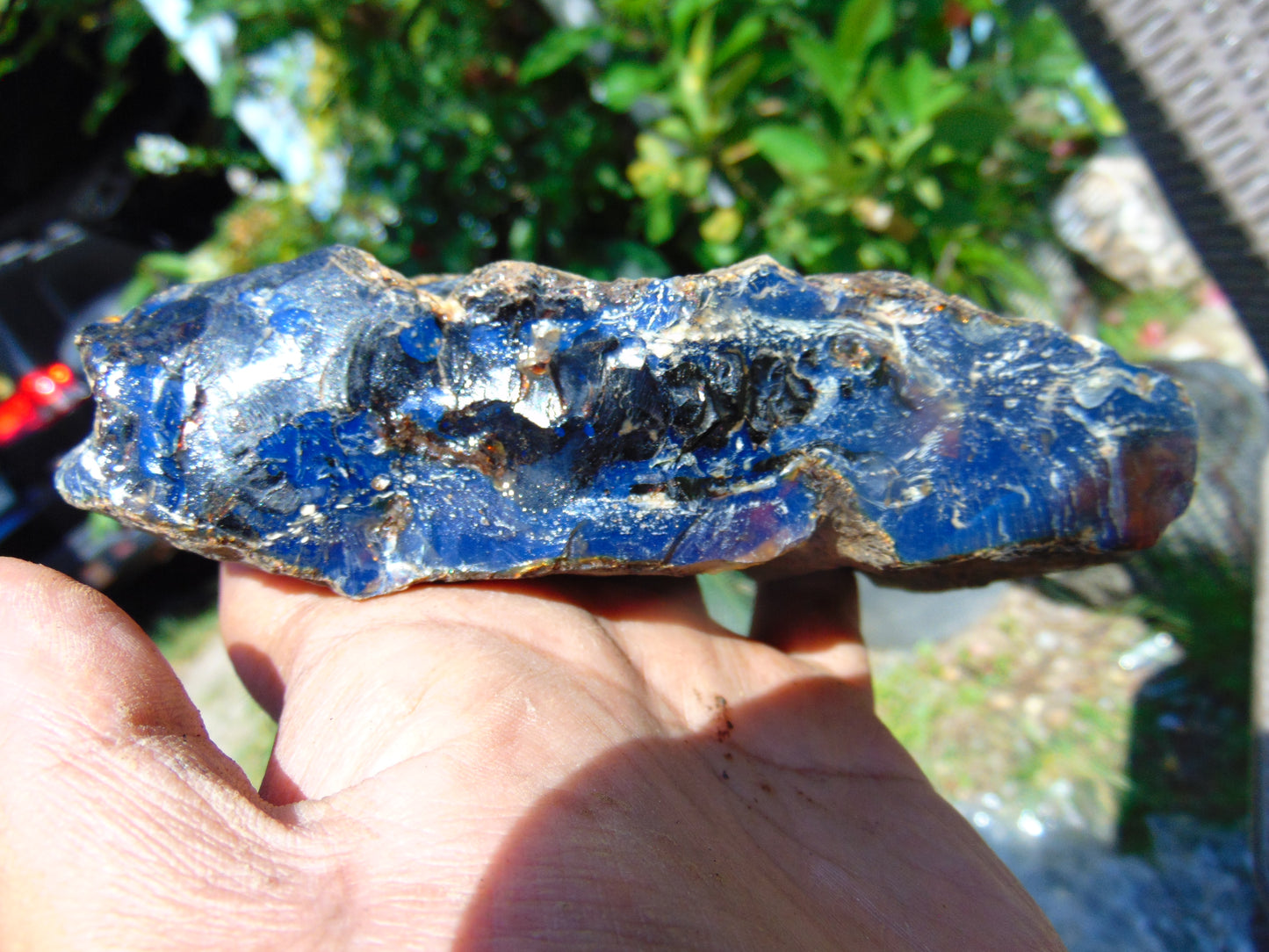 190 gram Rough Raw Indonesian Blue Amber for Healing RBM69