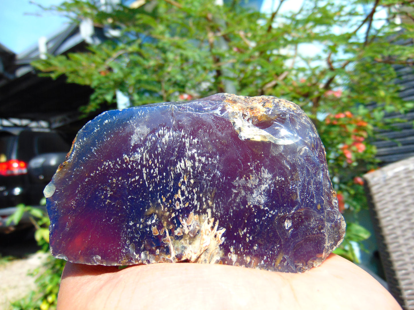 202 gram Rough Raw Indonesian Blue Amber for Healing RBM38