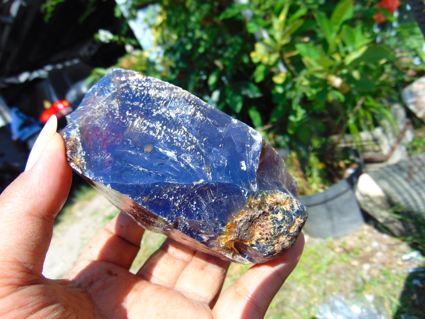 202 gram Rough Raw Indonesian Blue Amber for Healing RBM38