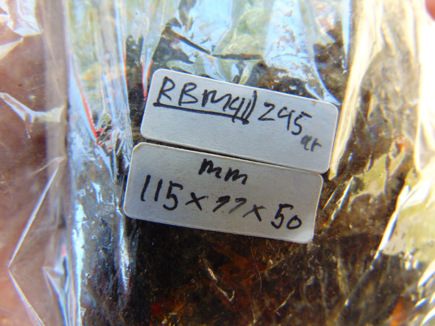 245 gram Rough Raw Indonesian Blue Amber for Healing RBM41