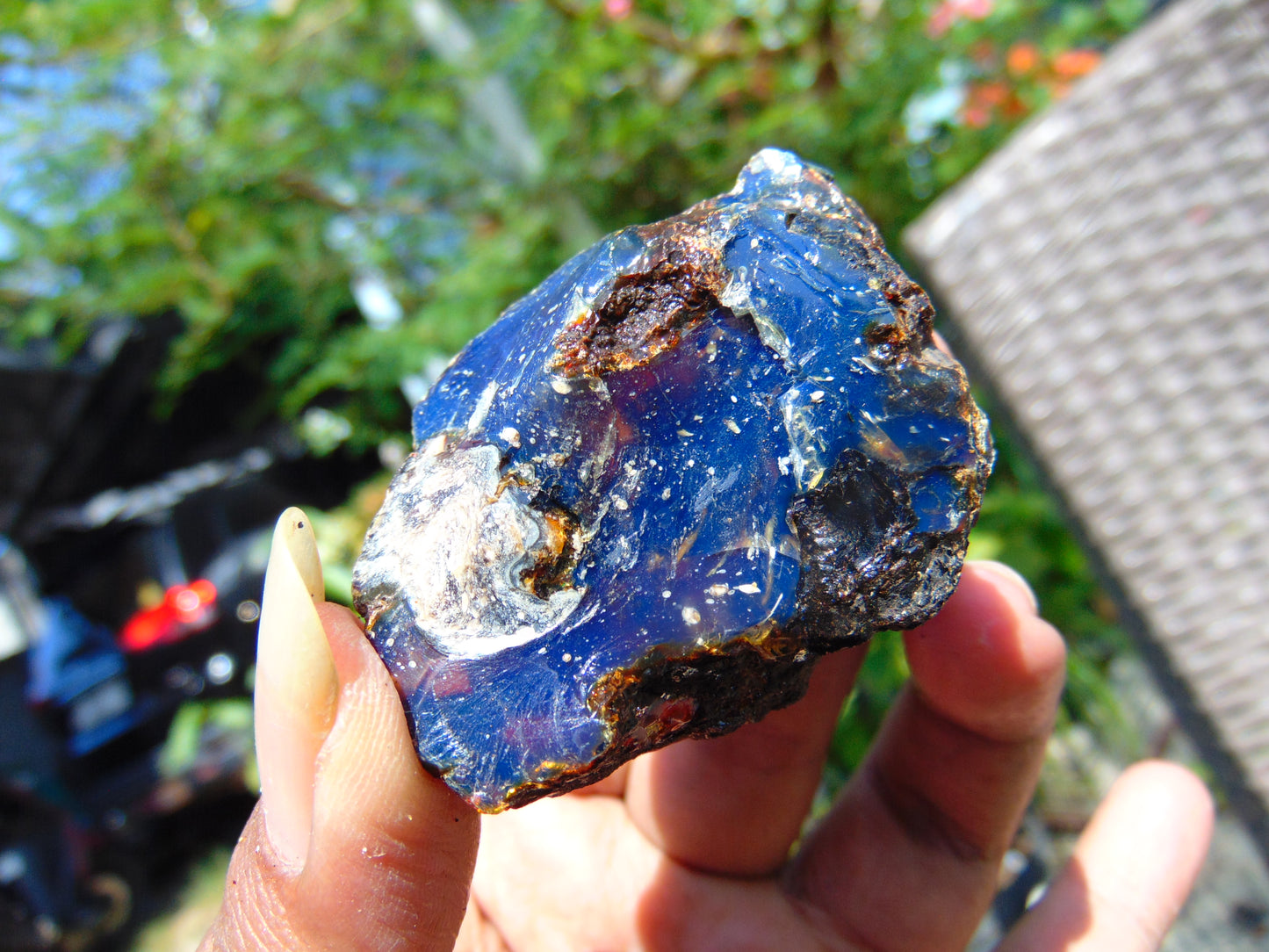 52 gram Rough Raw Indonesian Blue Amber for Healing RBM37
