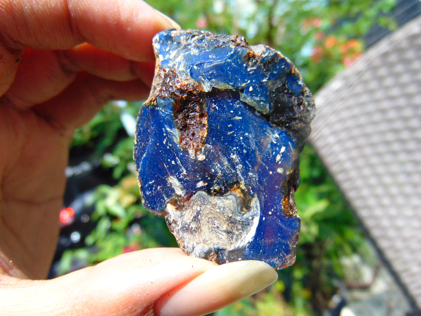 52 gram Rough Raw Indonesian Blue Amber for Healing RBM37