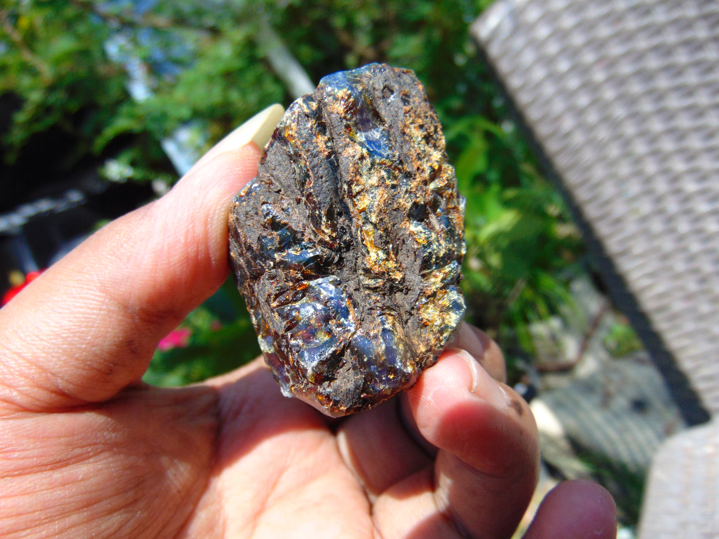 52 gram Rough Raw Indonesian Blue Amber for Healing RBM37