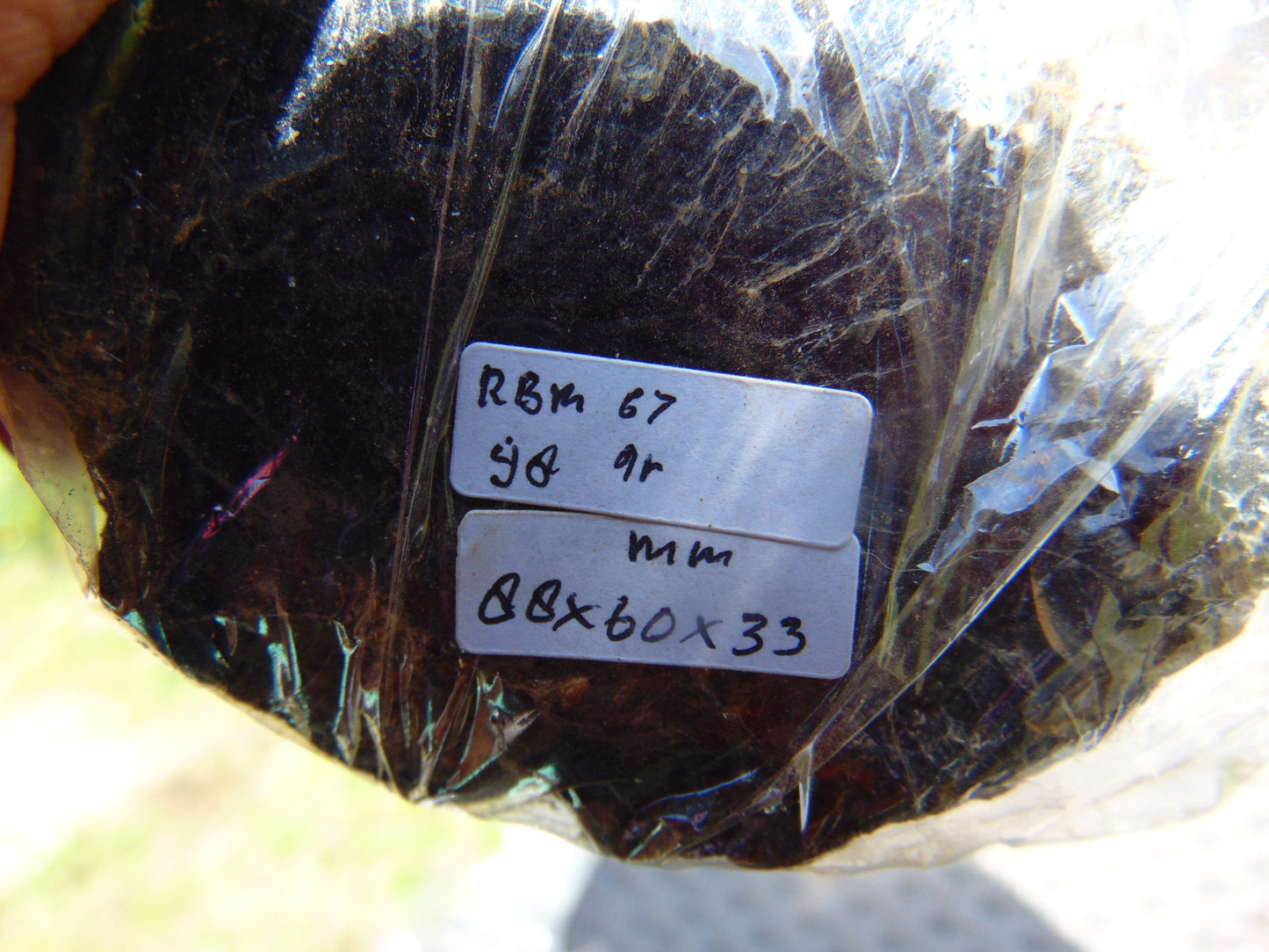 98 gram Rough Raw Indonesian Blue Amber for Healing RBM67