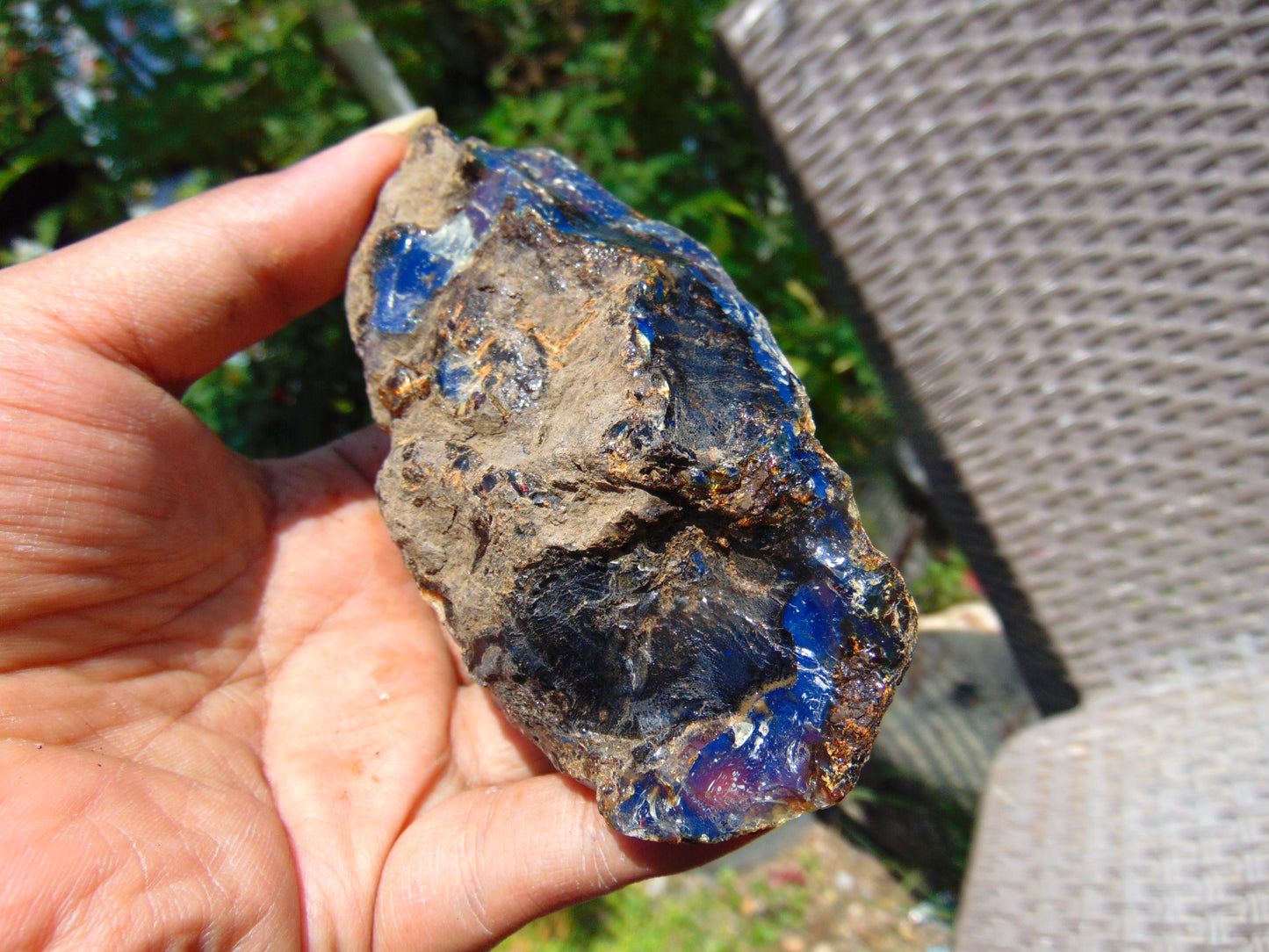 60 gram Rough Raw Indonesian Blue Amber for Healing RBM46