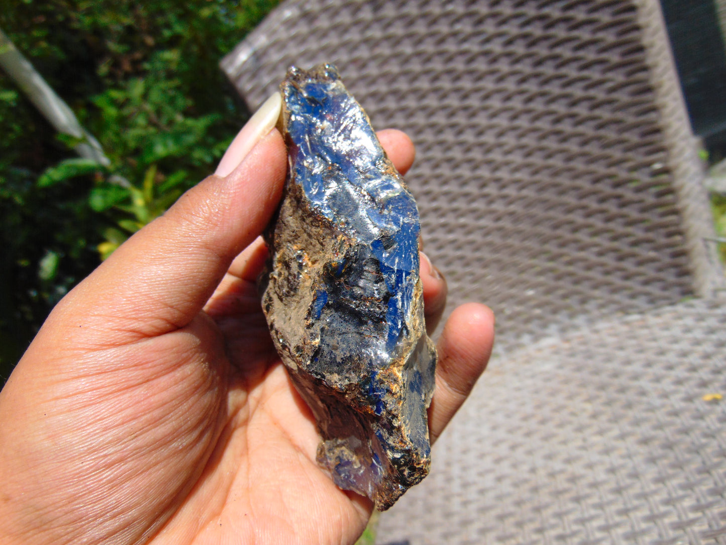 60 gram Rough Raw Indonesian Blue Amber for Healing RBM46