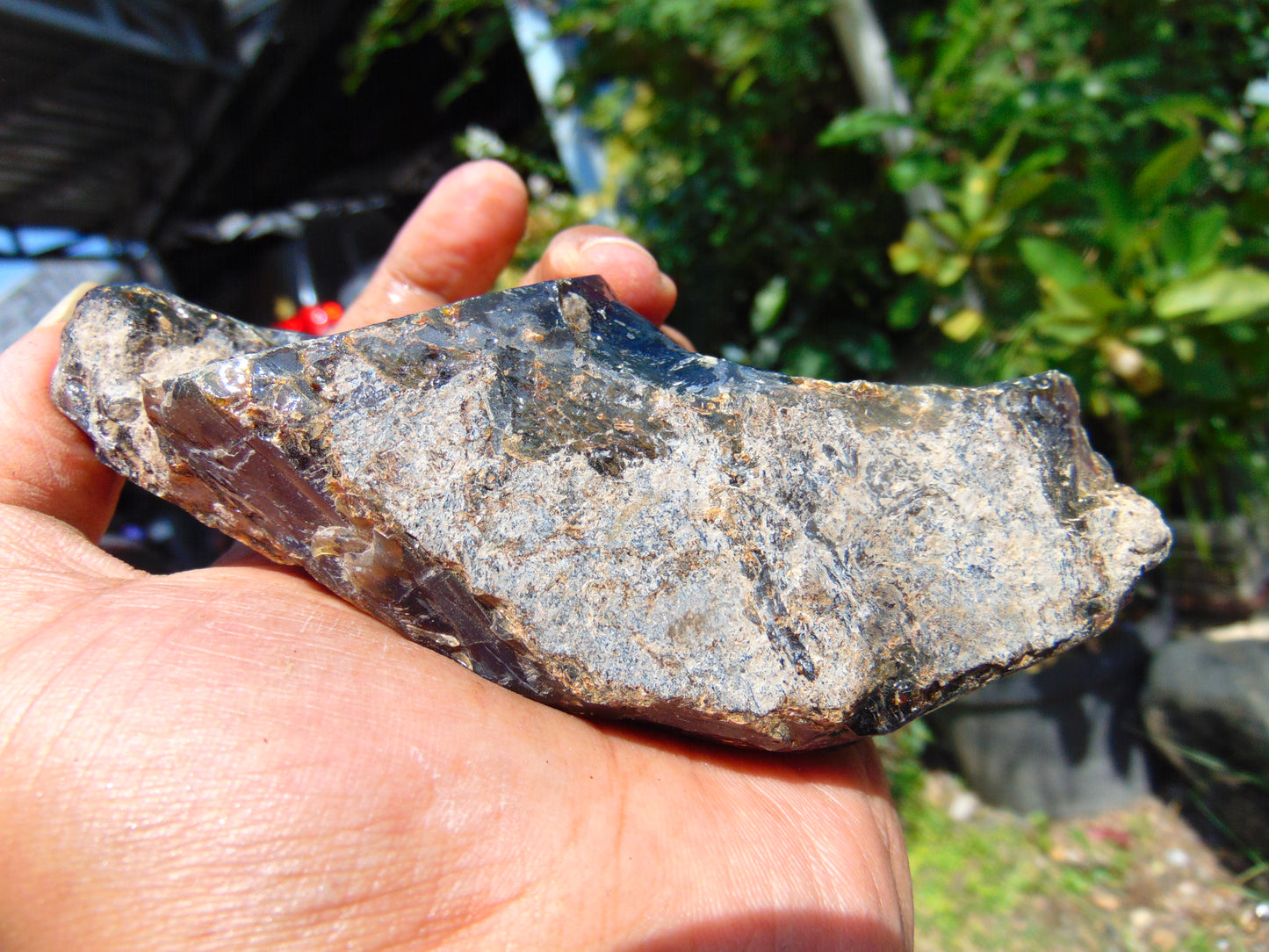 123 gram Rough Raw Indonesian Blue Amber for Healing RBM44