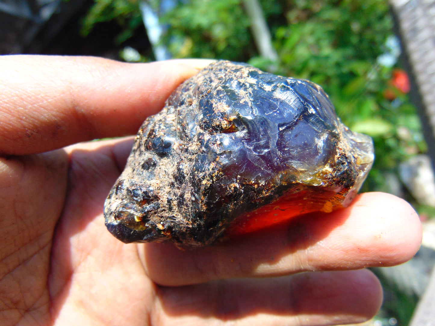 31 gram Rough Raw Indonesian Blue Amber for Healing RBM11