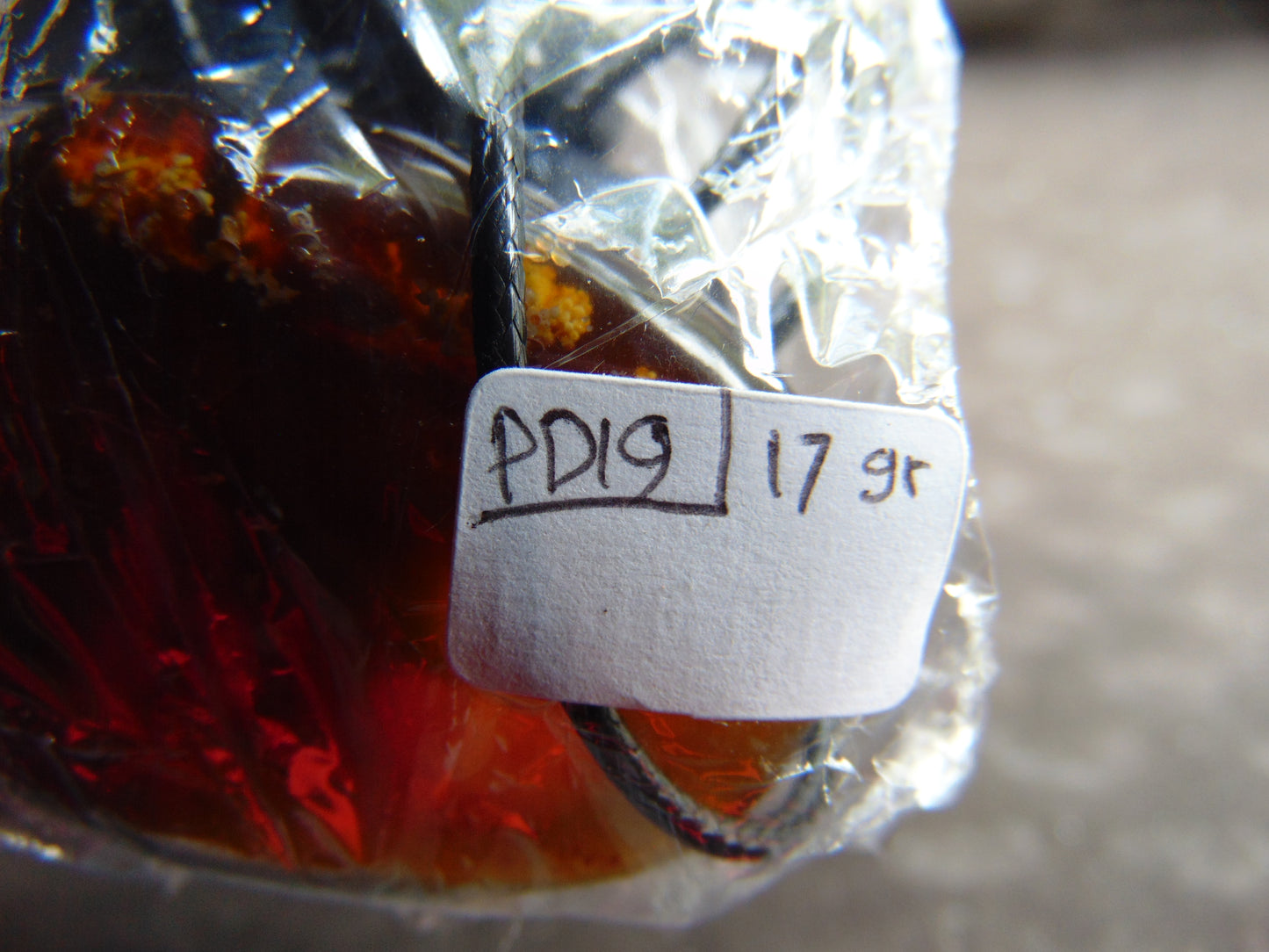 17 gr Pendant Indonesian Amber for Healing PD19