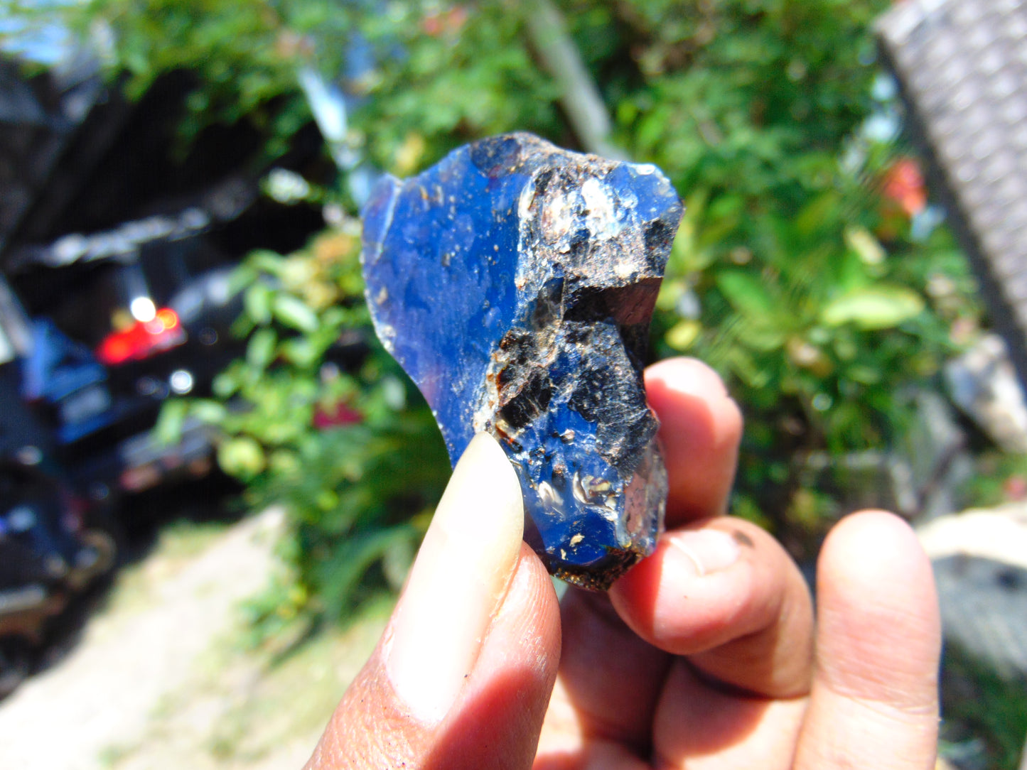 24 gram Rough Raw Indonesian Blue Amber for Healing RBM53