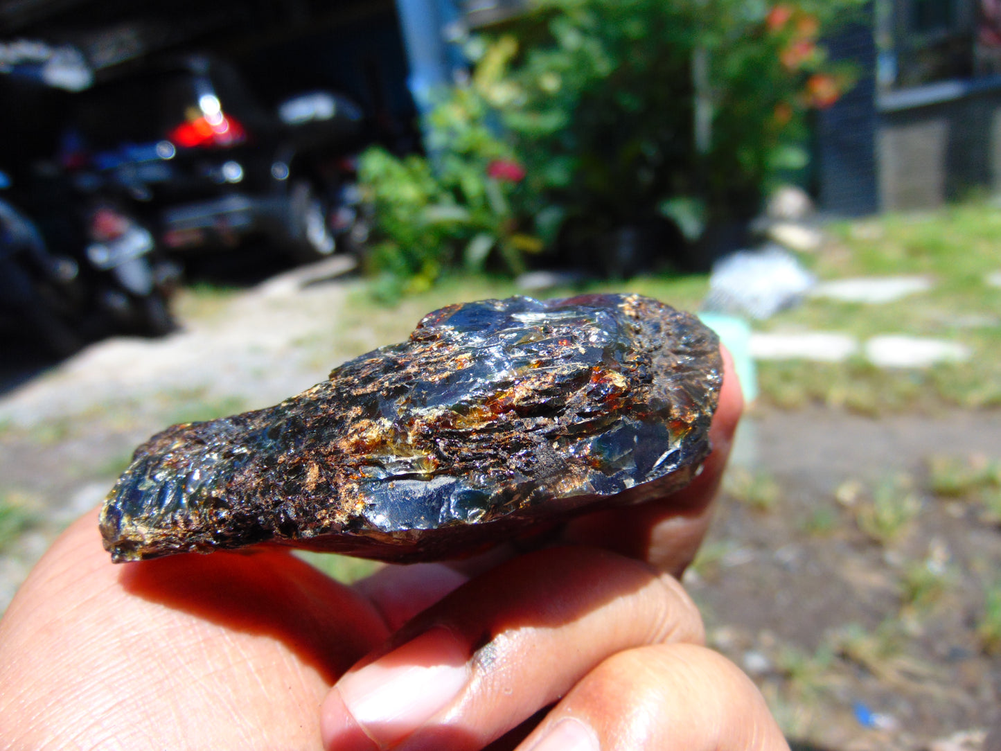 51 gram Rough Raw Indonesian Blue Amber for Healing RBM18