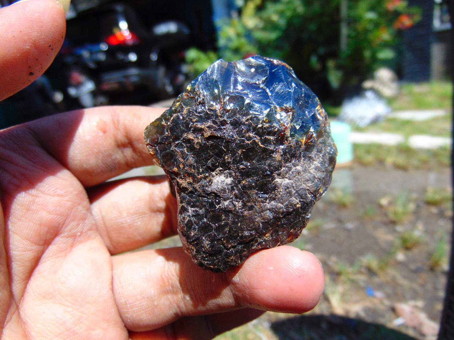 25 gram Rough Raw Indonesian Blue Amber for Healing RBM40