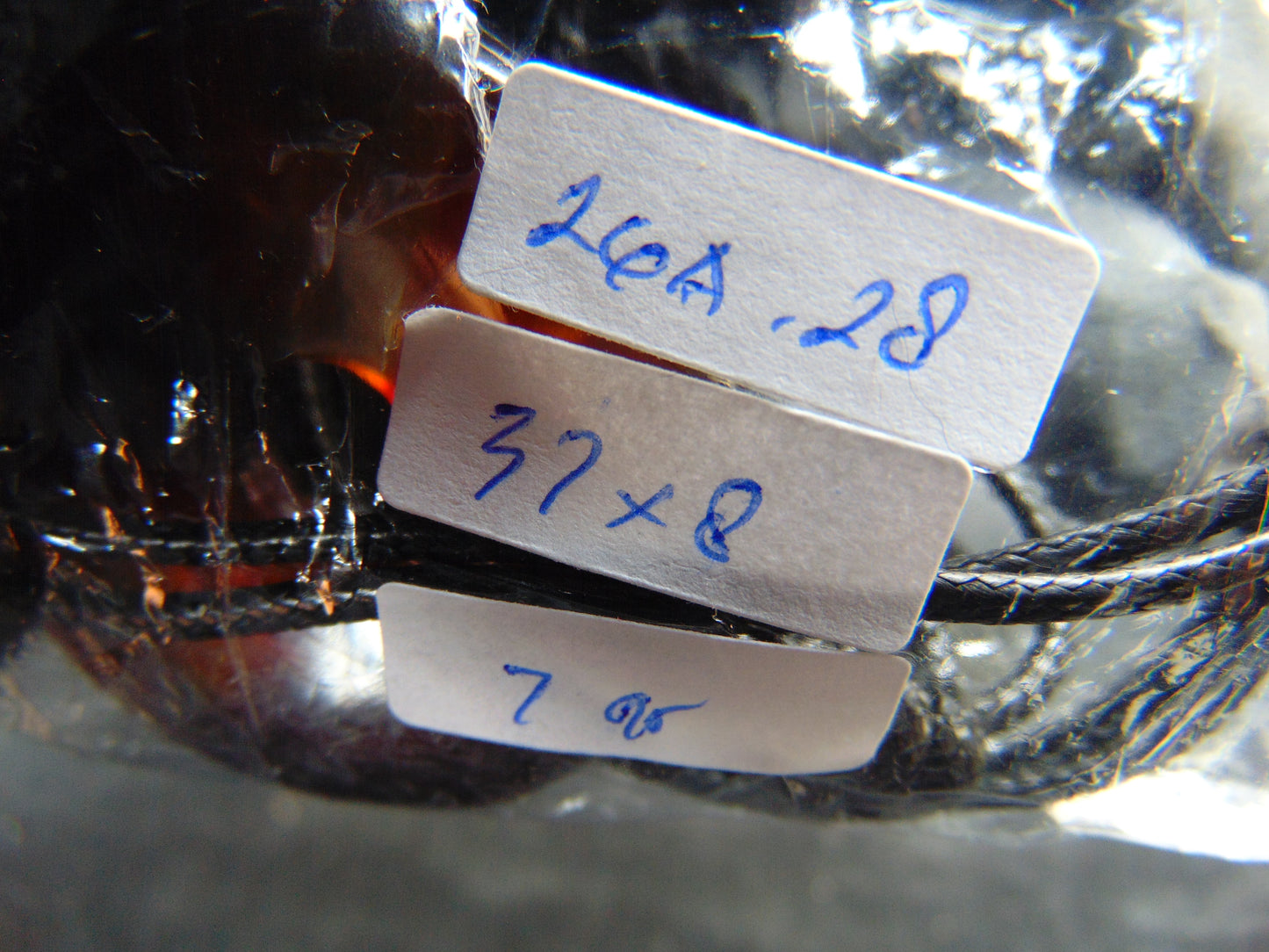 7 gr Donut Pendant Indonesian Blue Amber for Healing 26A28