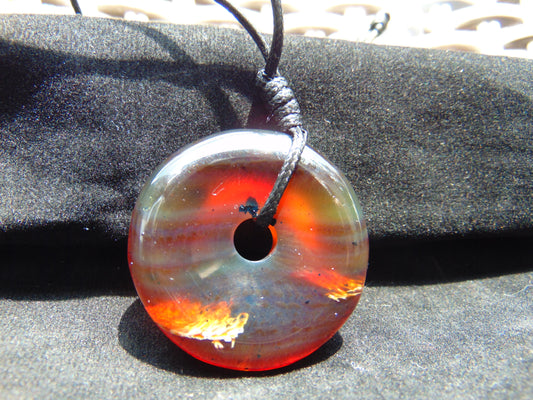 10 gr Donut Pendant Indonesian Amber for Healing 26A16