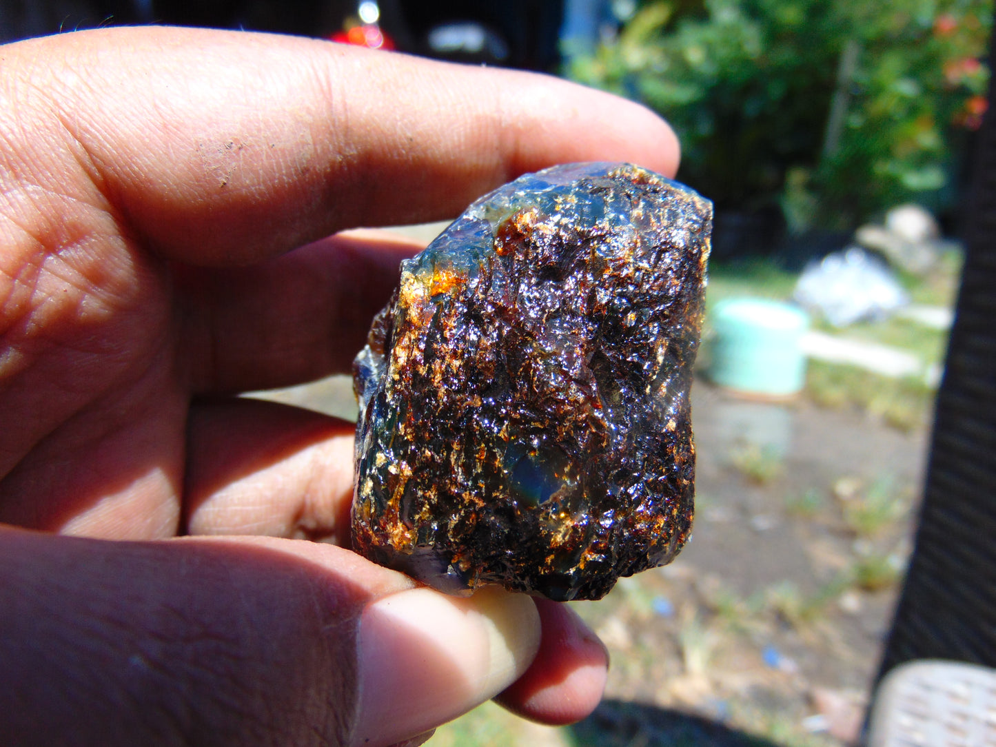 29 gram Rough Raw Indonesian Blue Amber for Healing RBM19
