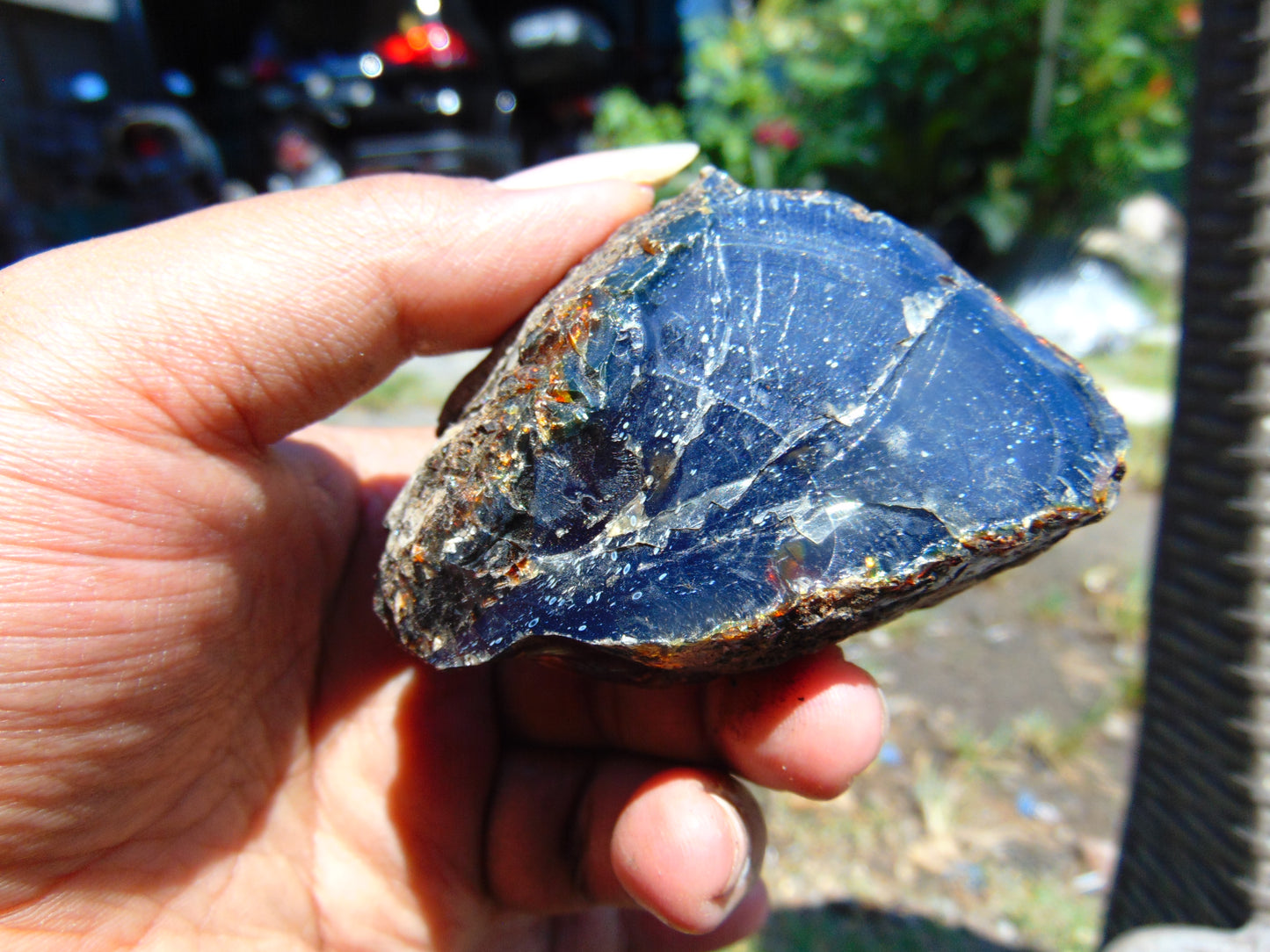 59 gram Rough Raw Indonesian Blue Amber for Healing RBM62