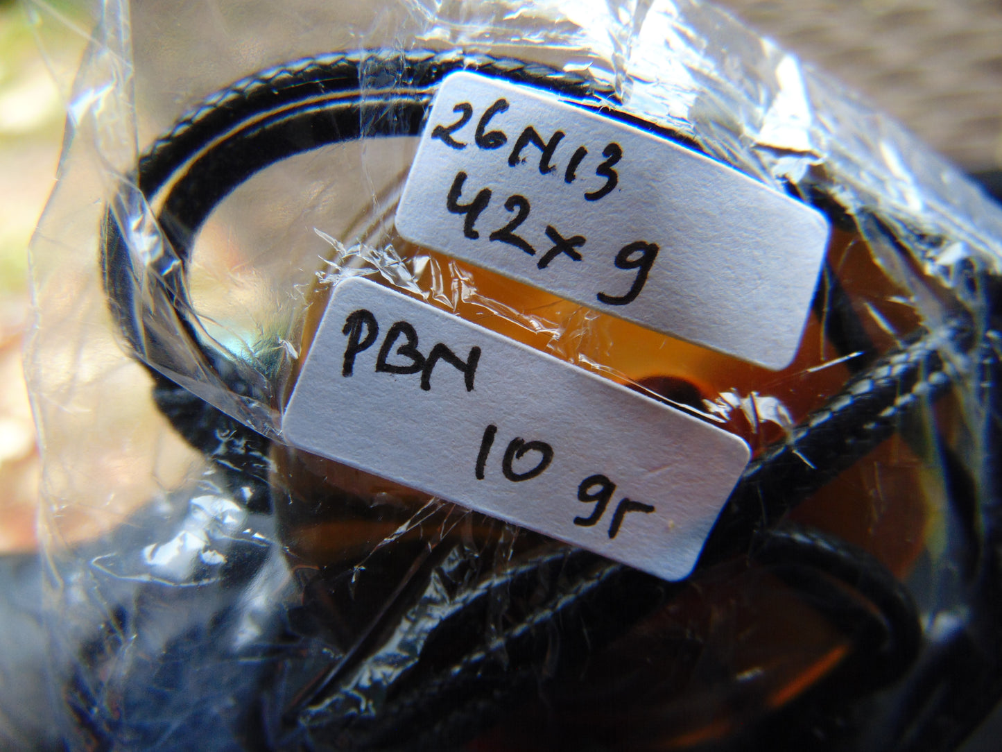 10 gr Donut Pendant Indonesian Blue Amber for Healing 26N13