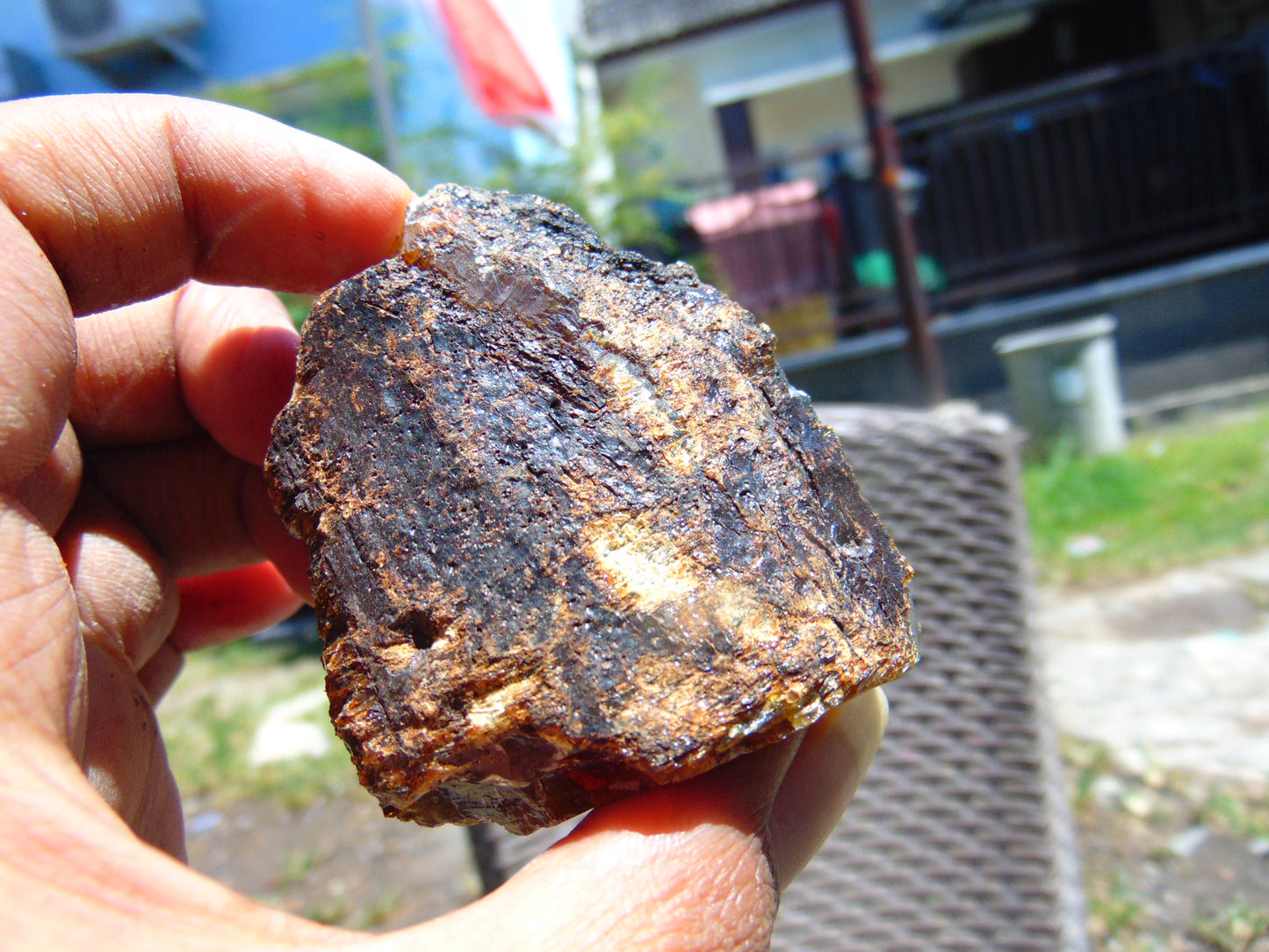 46 gram Rough Raw Indonesian Blue Amber for Healing RBM47