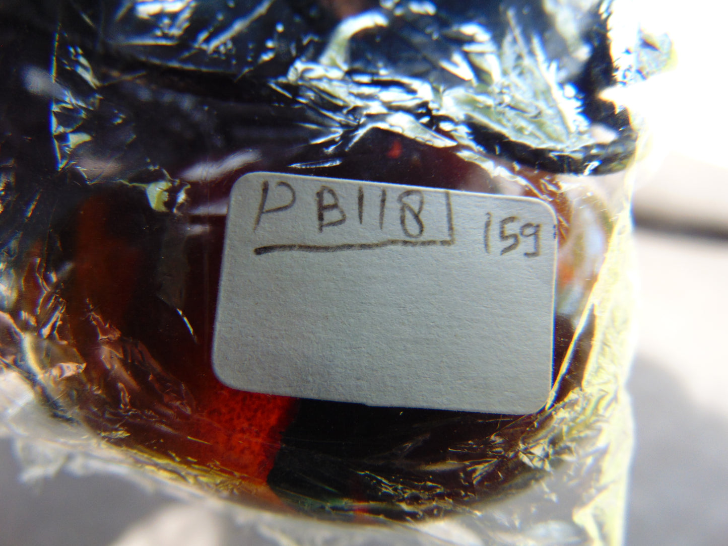 15 gr Pendant Indonesian Blue Amber for Healing PB118