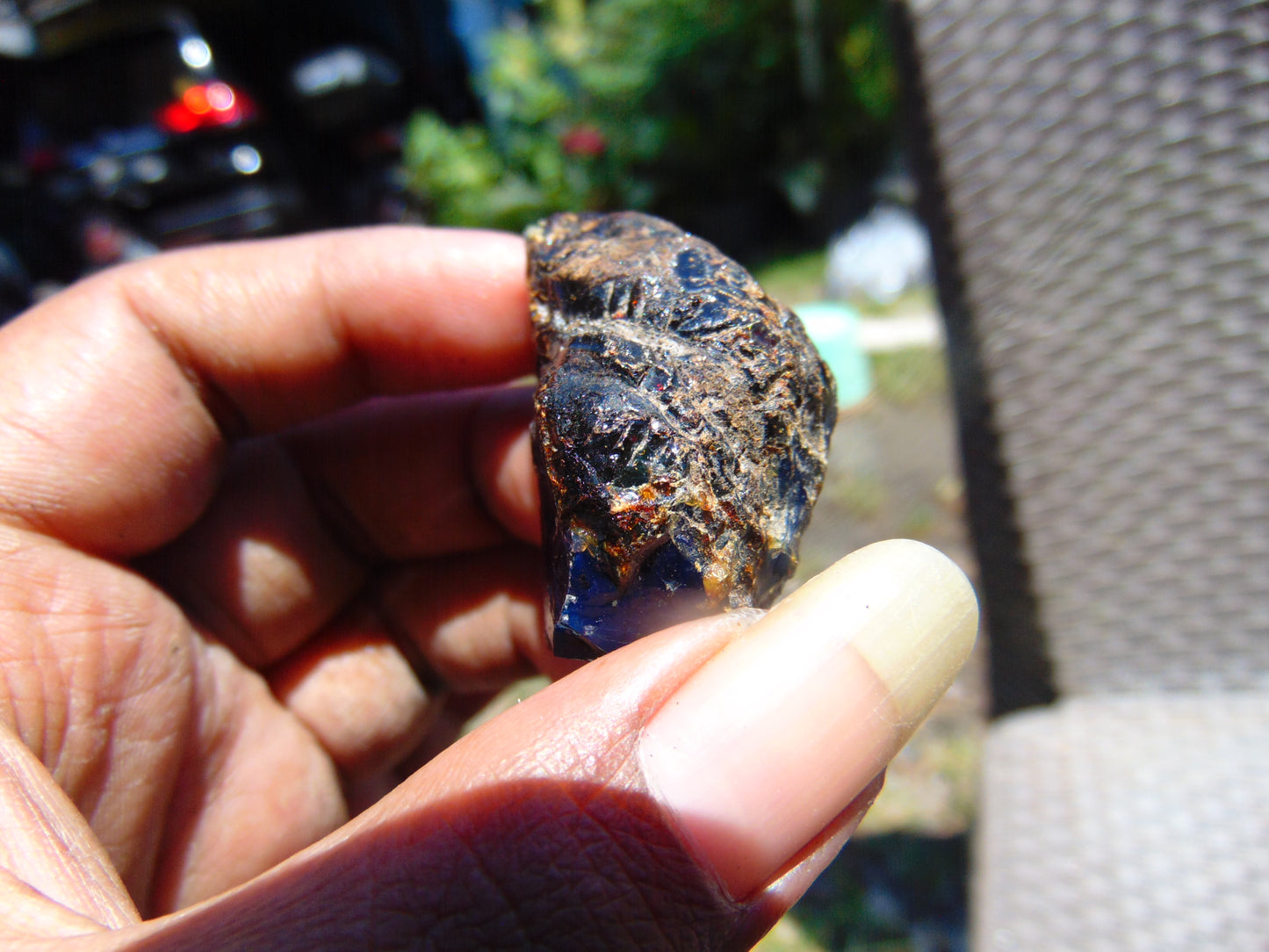 15 gram Rough Raw Indonesian Blue Amber for Healing RBM34