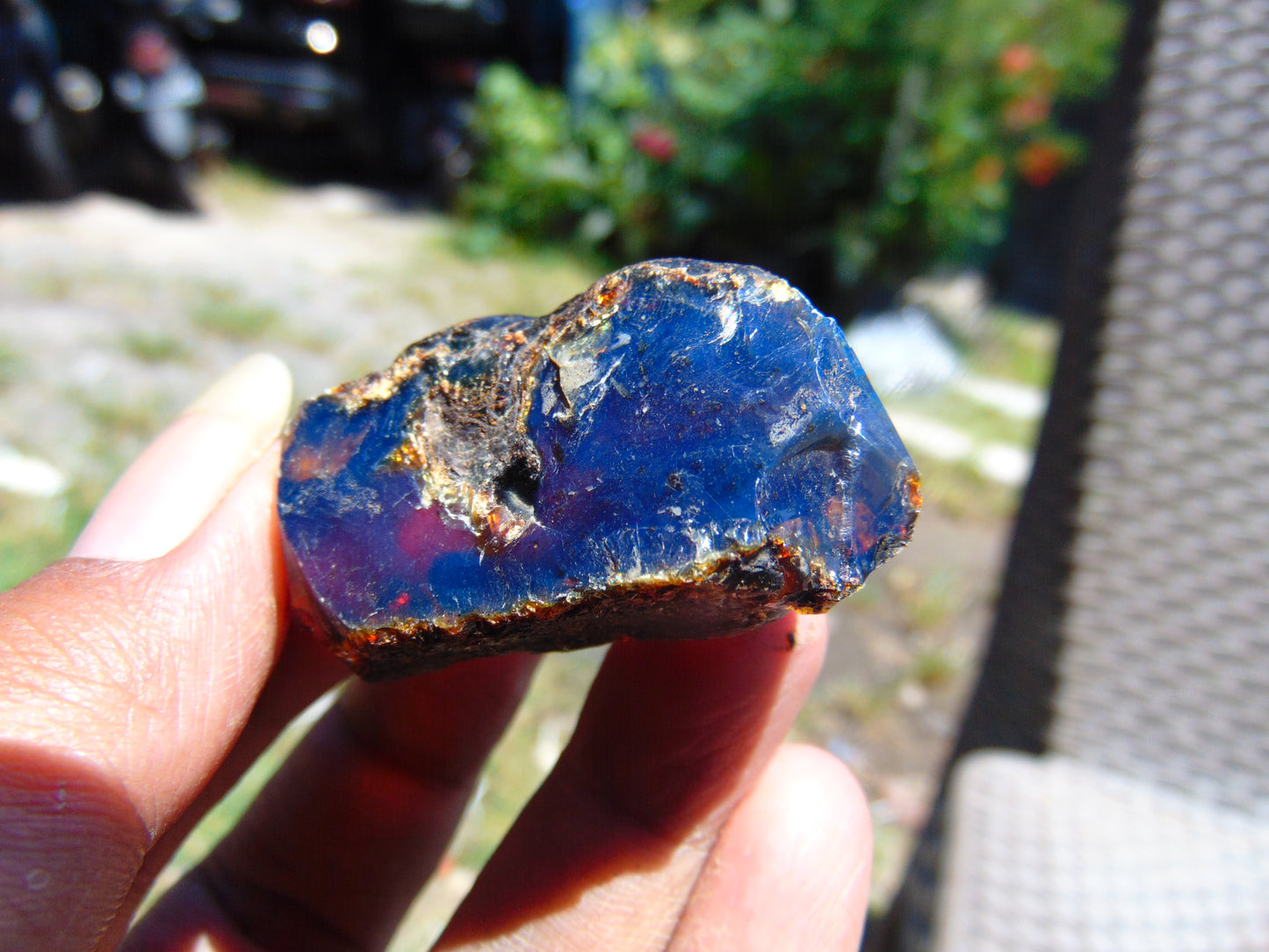 15 gram Rough Raw Indonesian Blue Amber for Healing RBM34