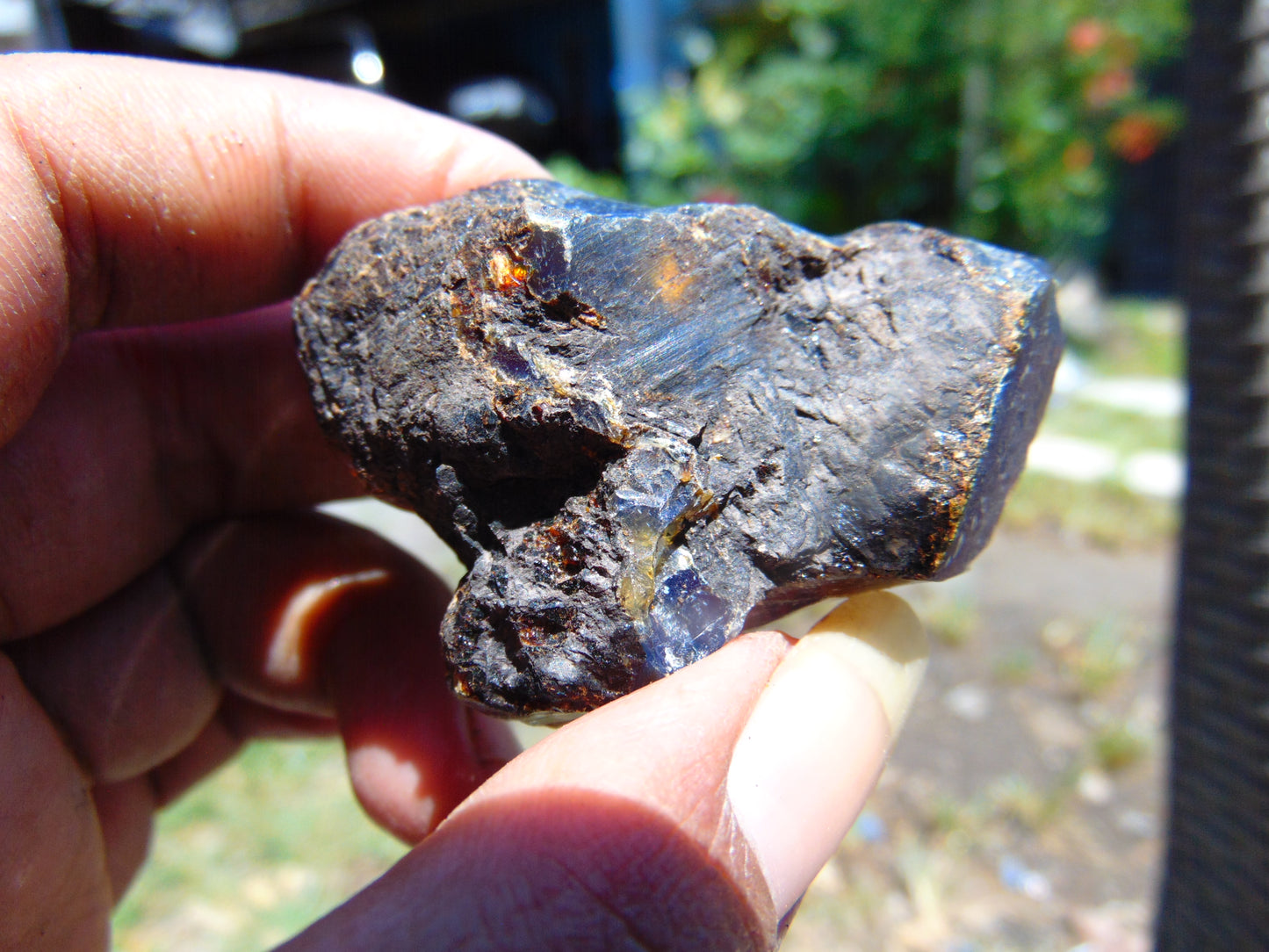 25 gram Rough Raw Indonesian Blue Amber for Healing RBM20