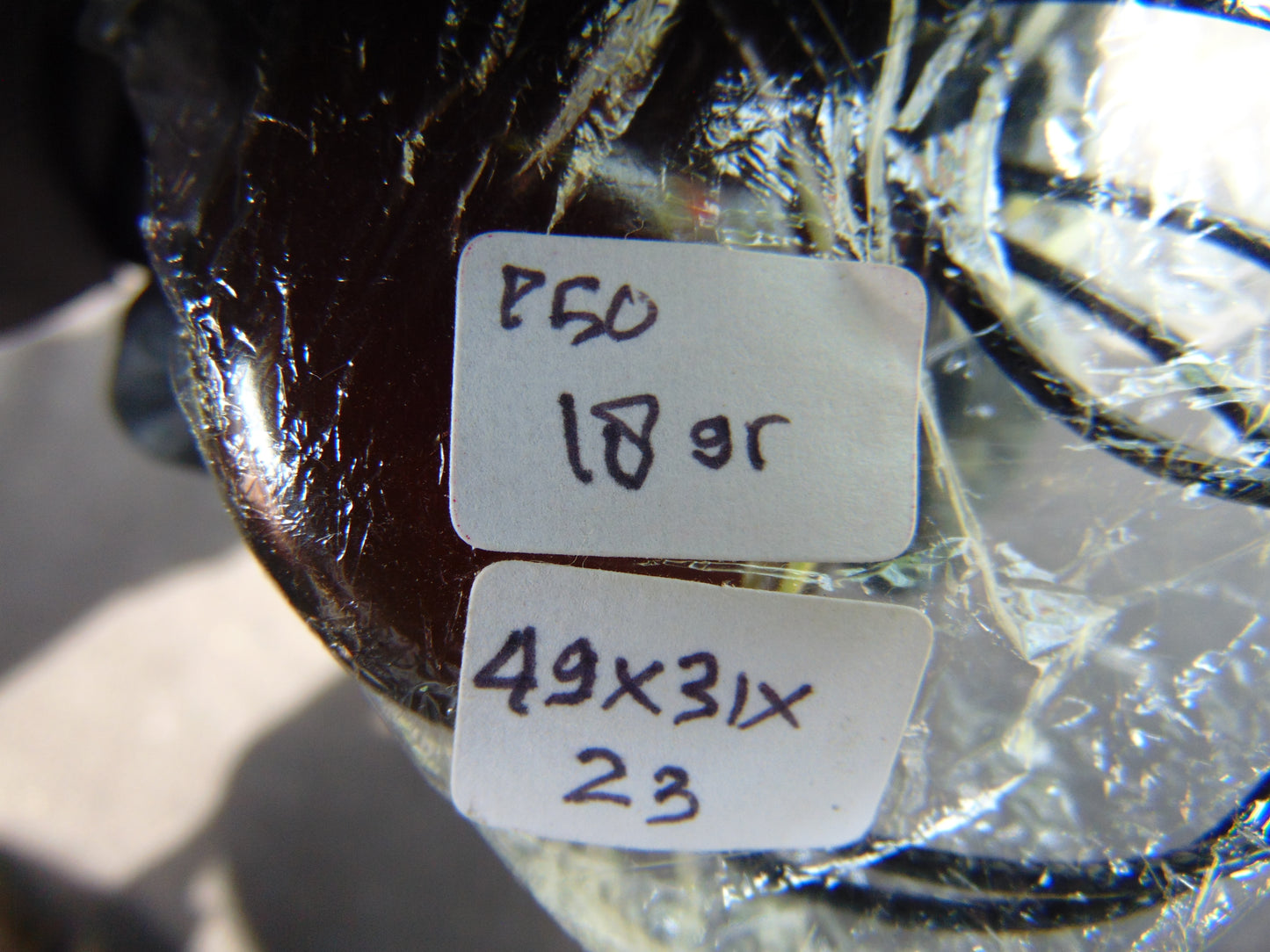 18 gr Pendant 49x31x23 mm Indonesian Amber for Healing P50