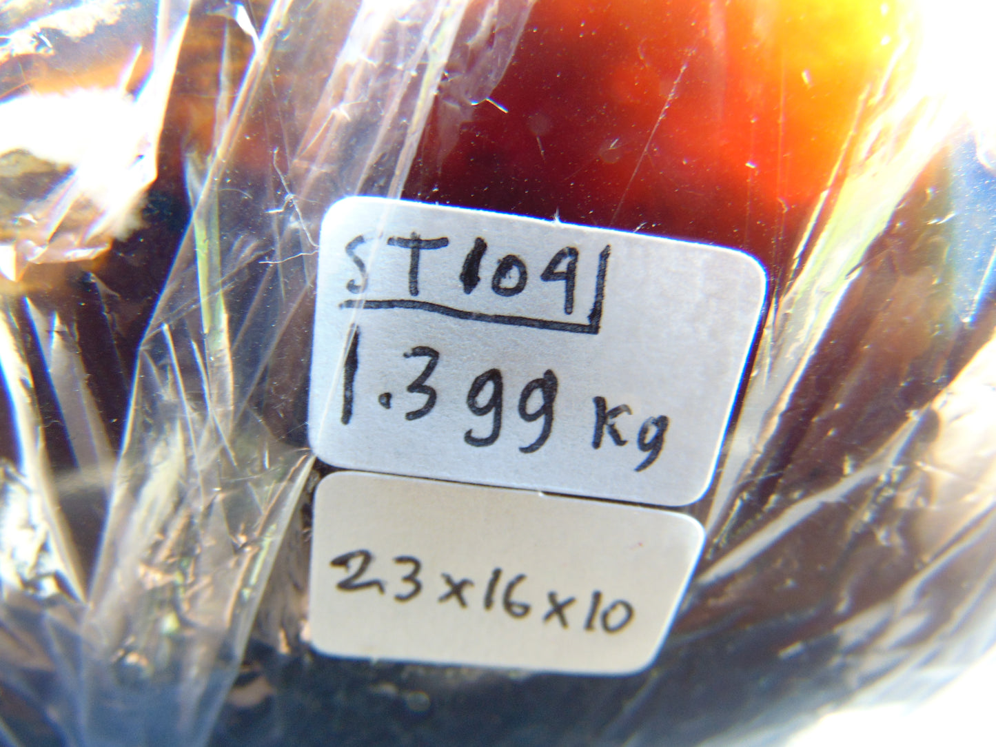 1399 gram full polished 23x16x10 cm Indonesian Dark Red Amber for Healing ST104