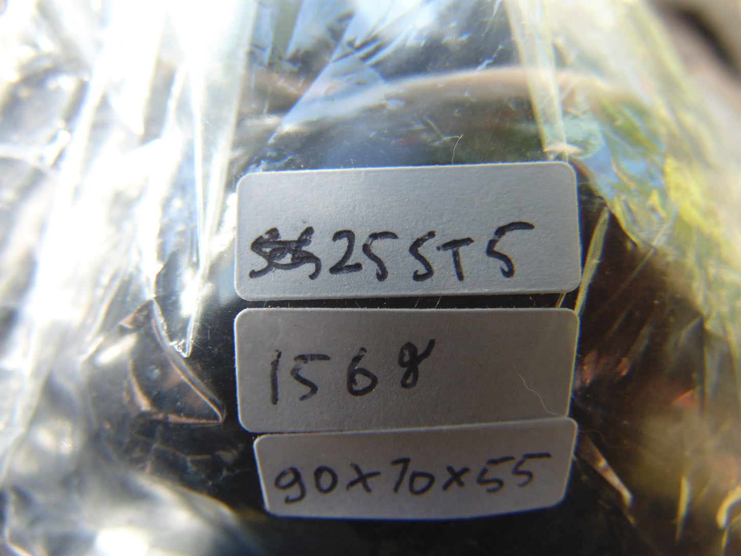 156 gr Blue Polished 90x70x55 mm Indonesia Amber for Healing 25ST5