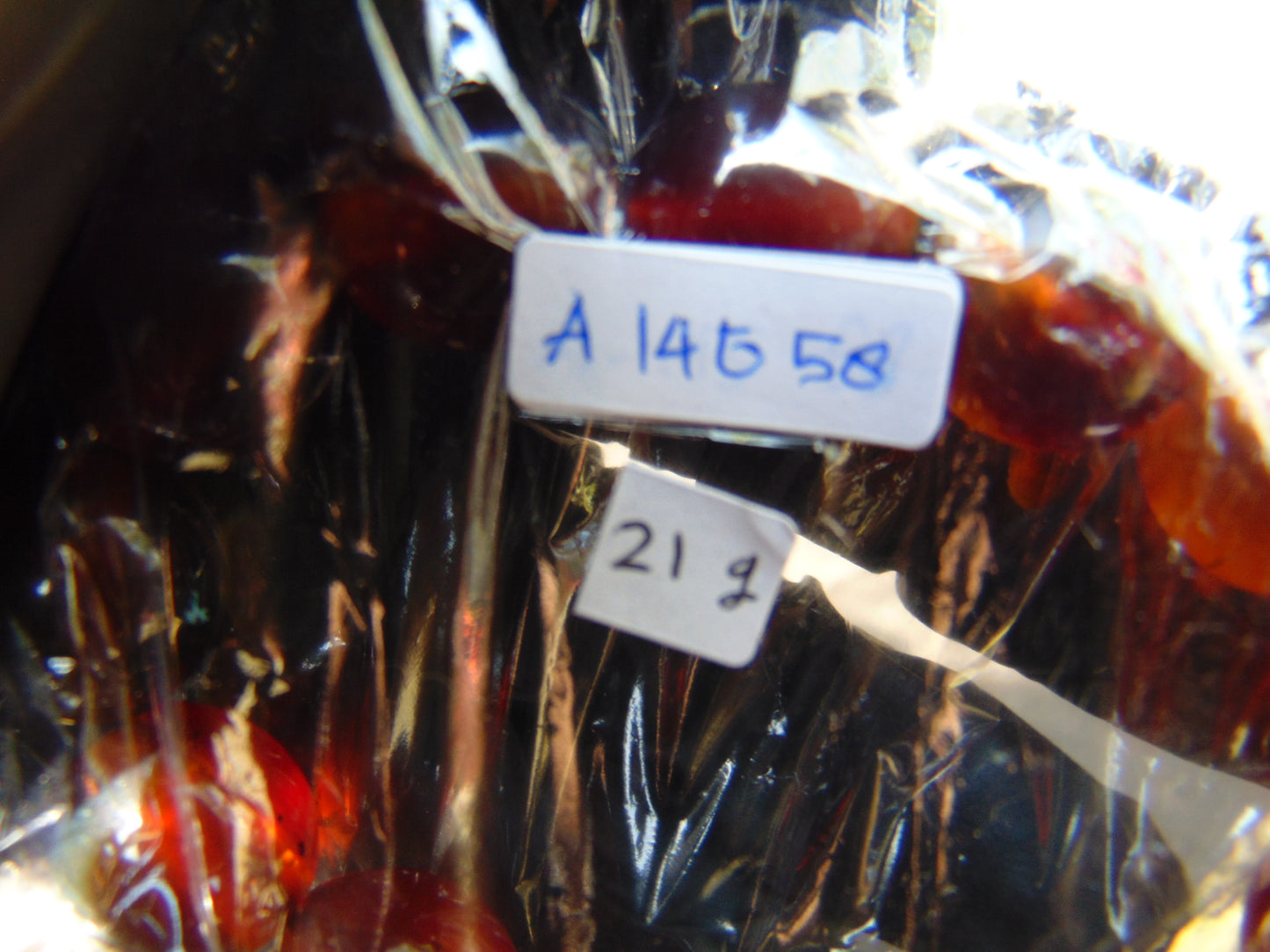 21 gram 14 Beads Mala Bracelet Indonesian amber 13x16 mm for Healing A14G58