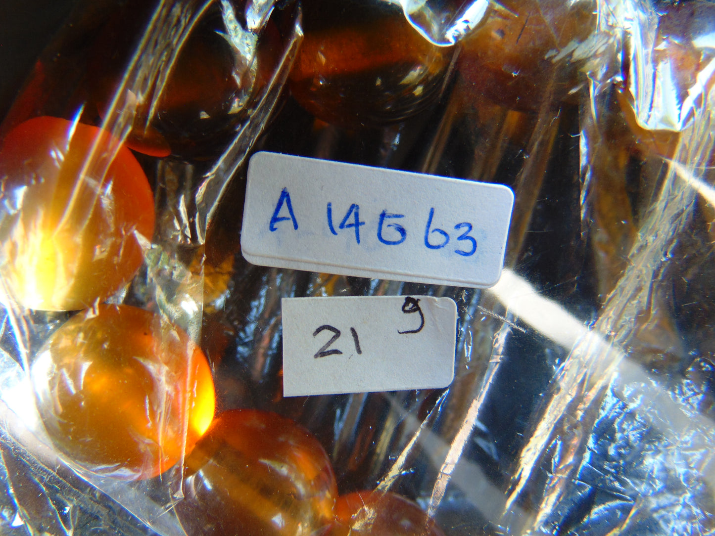 21 gram 14 Beads Mala Bracelet Indonesian amber 13x16 mm for Healing A14G63