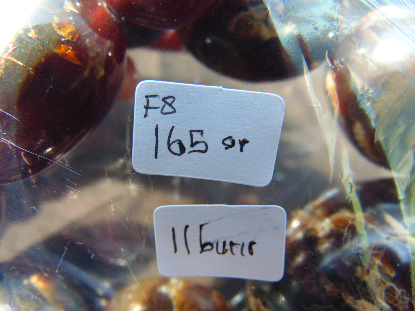 165 gr Small Necklace Indonesian Amber for Healing F8