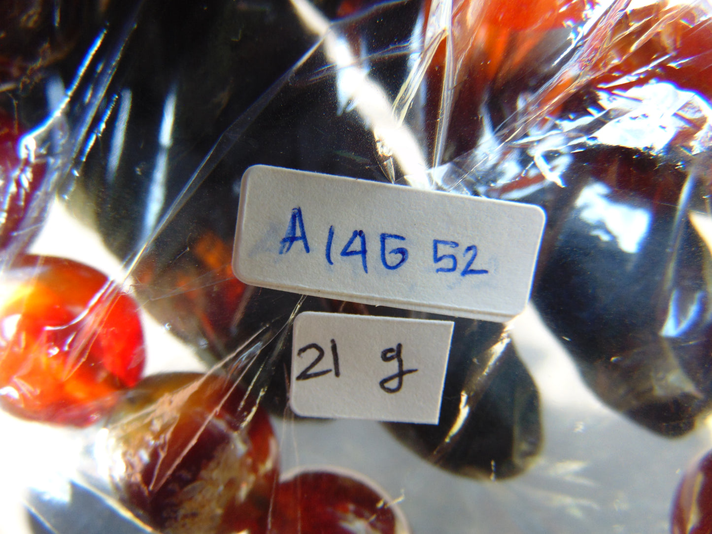 21 gram 14 Beads Mala Bracelet Indonesian amber 13x16 mm for Healing A14G52