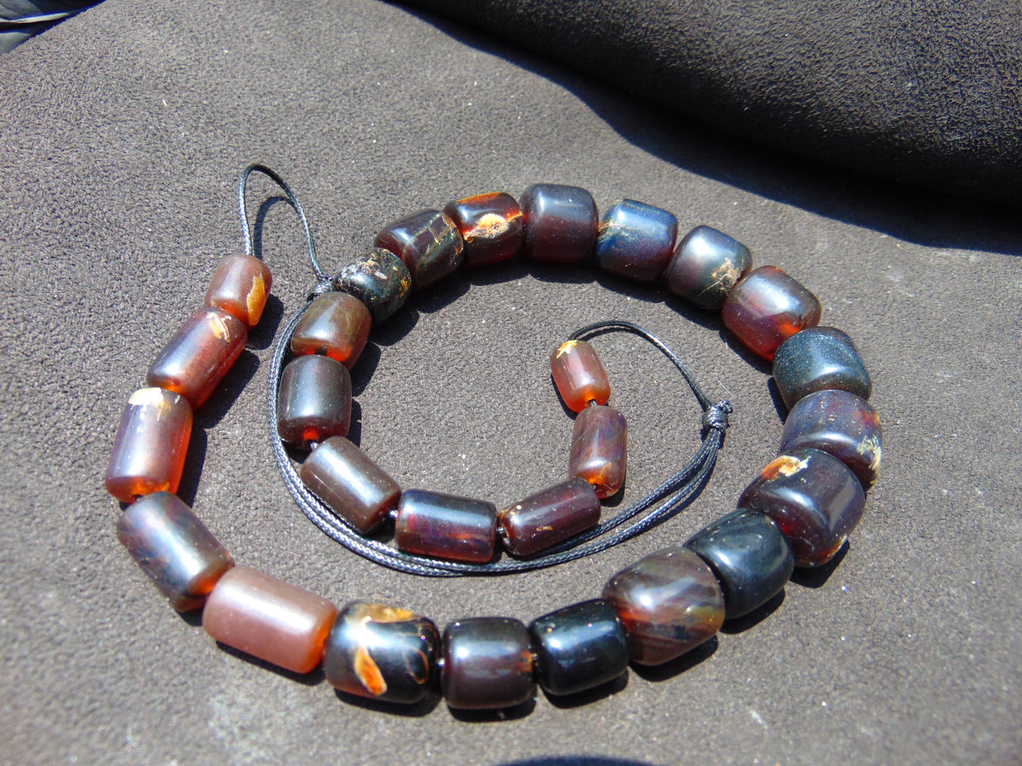 46 gram Small Beads Combination Necklace Indonesian Amber for Healing NE8