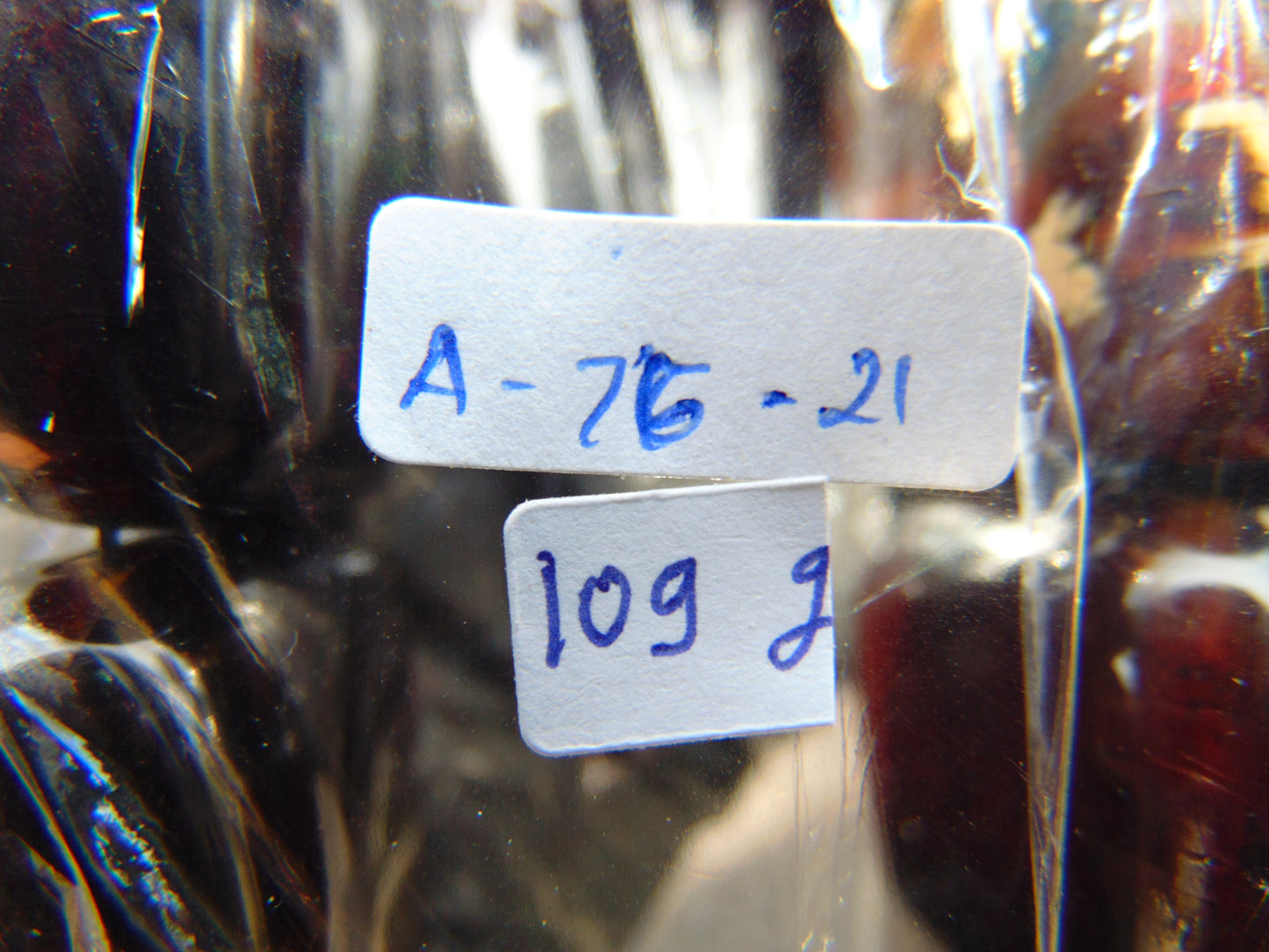 109 gr 7 Square Beads Bangle Indonesian Amber for Healing A7G21