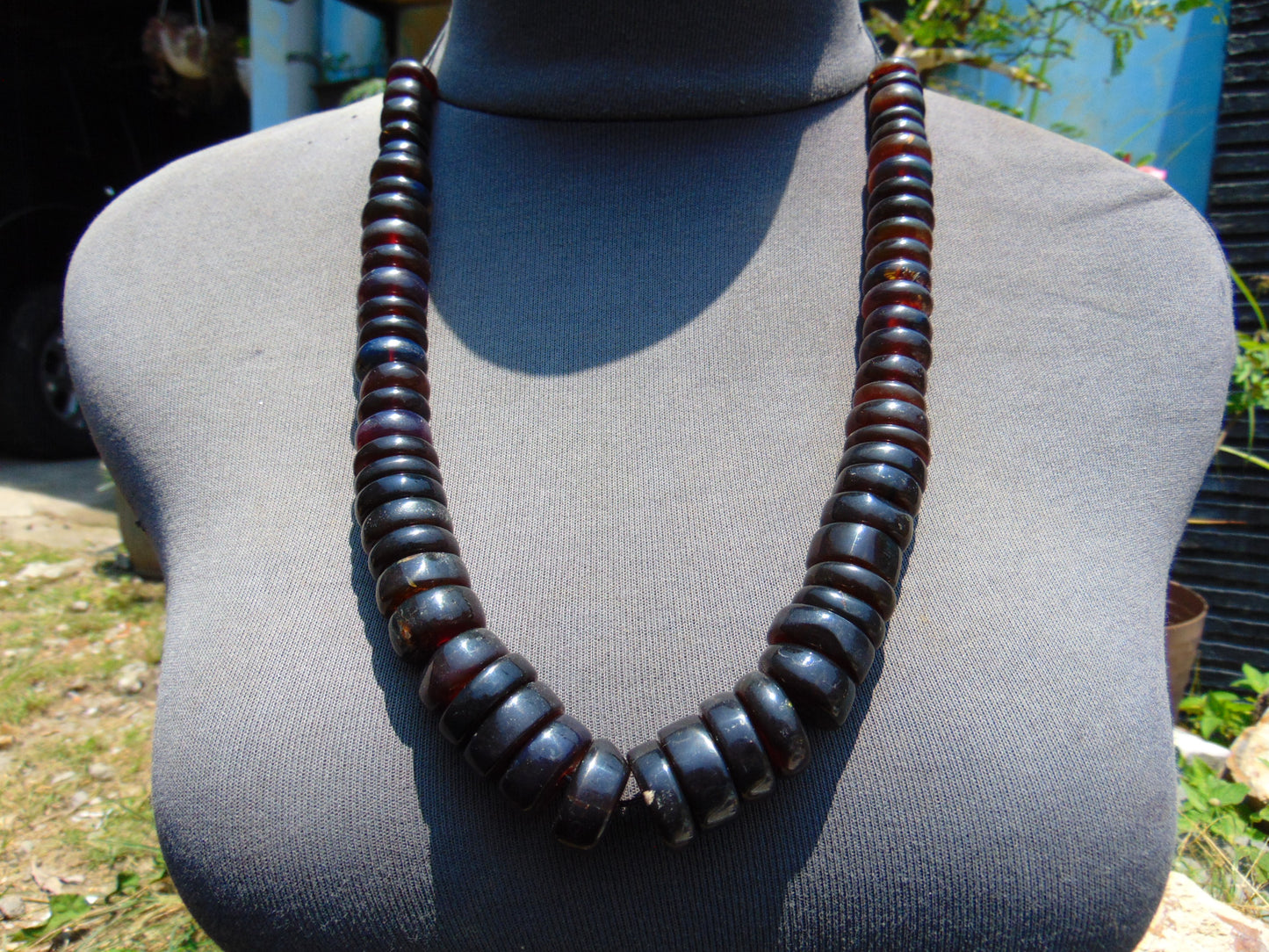 82 gram Small Beads Combination Necklace Indonesian Amber for Healing NE14