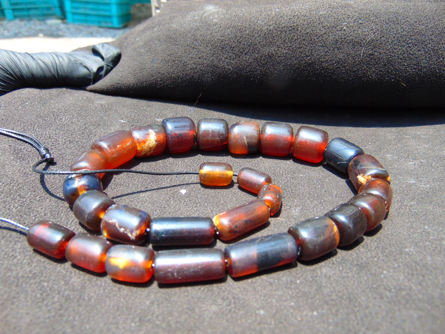 45 gram Small Beads Combination Necklace Indonesian Amber for Healing NE5