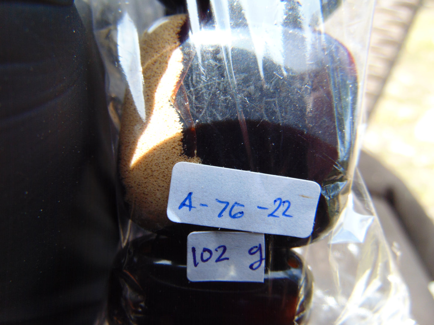 102 gr 7 Square Beads Bangle Indonesian Amber for Healing A7G22