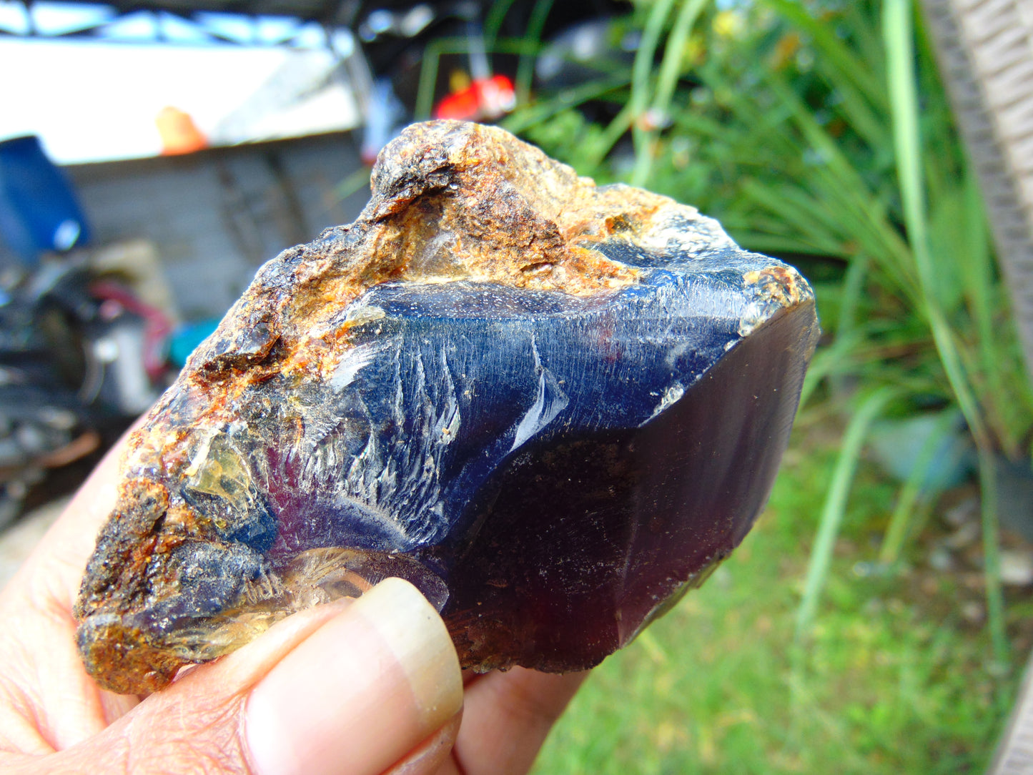 64 gr Rough Raw Indonesian Sumatra AAA Blue Amber for Healing RB338