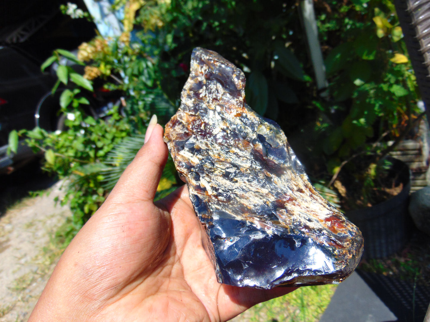365 gram Rough Raw Indonesian Blue Amber for Healing AGRB29