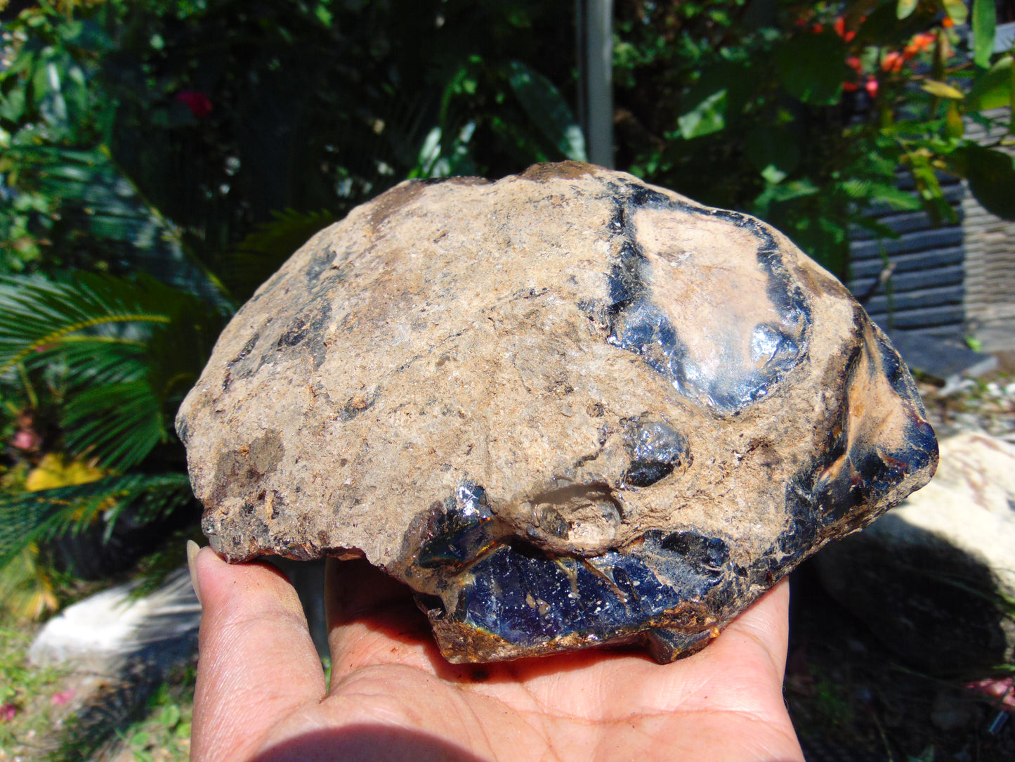 585 gram Rough Raw Indonesian Blue Amber for Healing AGRB30