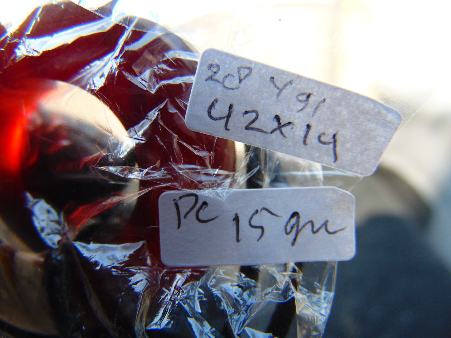 15 gr Donut Pendant Indonesian Amber for Healing 28Y41