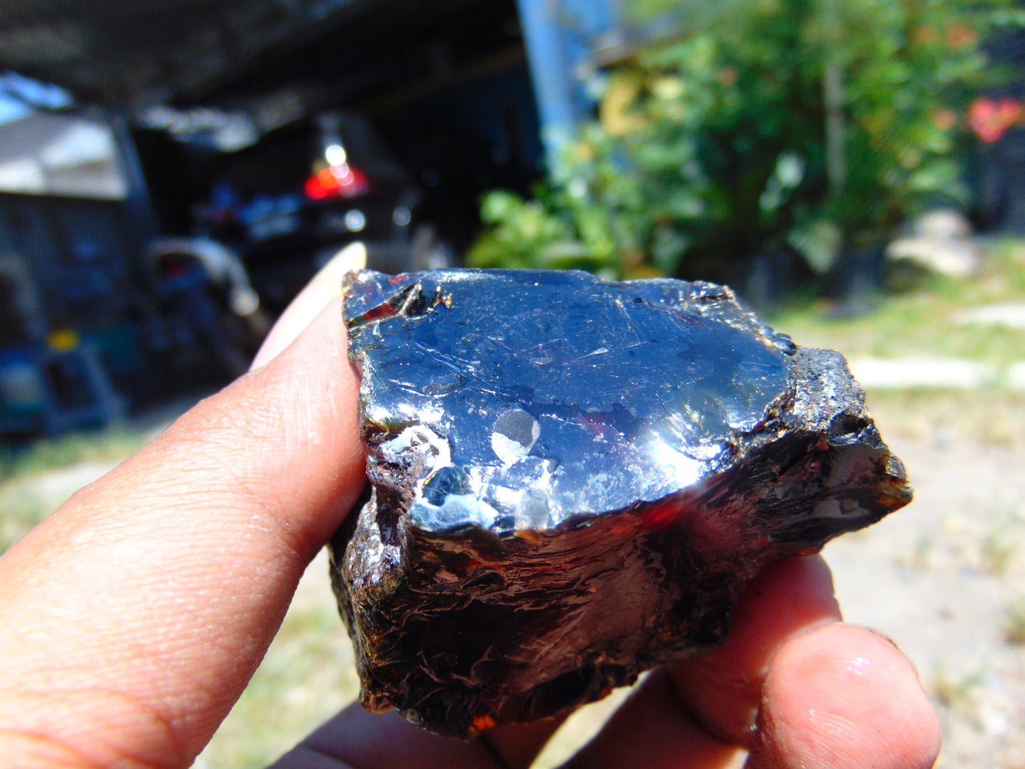 40 gram Rough Raw Indonesian Blue Amber for Healing AGRB68